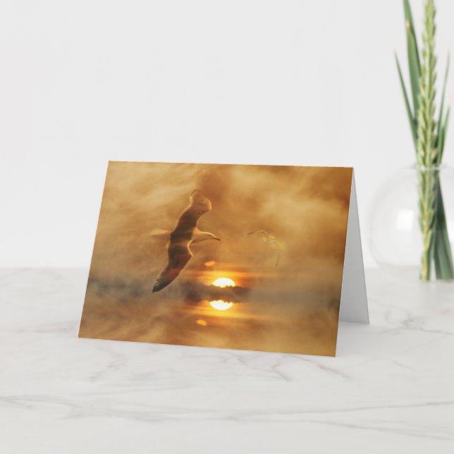 Obrigado pela simpatia, Cartões de Apoio, Pássaro  (Frente)