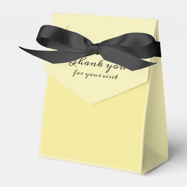 Obrigado pela sua caixa de presentes de visita (Frente)