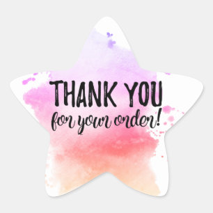 Obrigado pela sua etiqueta de pedido