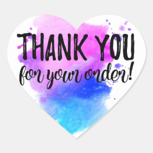 Obrigado pela sua etiqueta de pedido