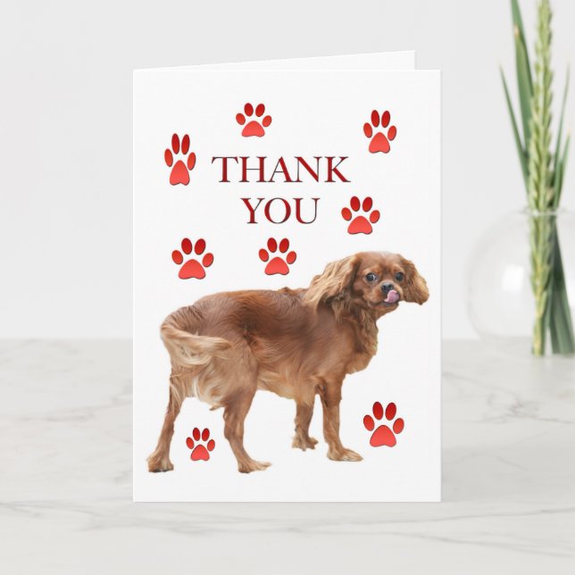 Obrigado Pelo Cartão De Saudação Da Refeição (Frente)