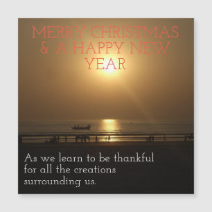 Obrigado pelo Feliz Natal o Feliz ano novo