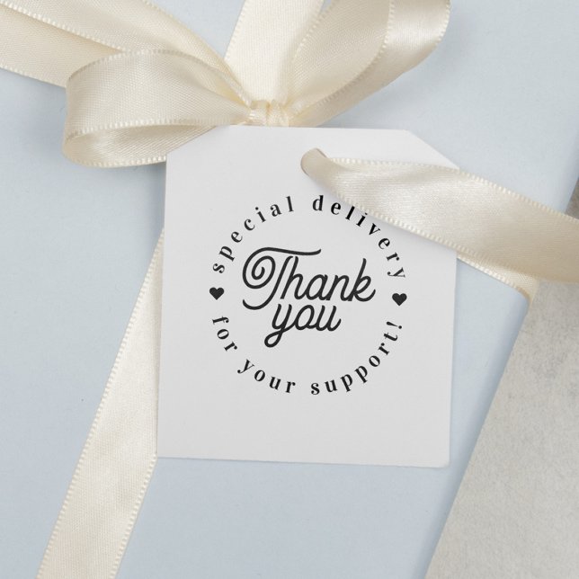 Obrigado pelo seu carimbo de entrega de suporte (Criador carregado)