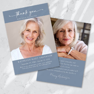 Obrigado pelo seu Cartão com fotos de simpatia