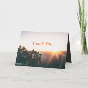 Obrigado pelo seu cartão de referência