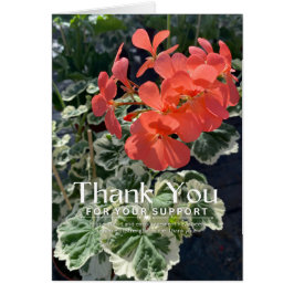 Obrigado pelo seu Cartões de agradecimentos de sup