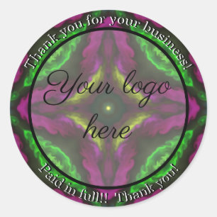 Obrigado pelos adesivos da sua empresa