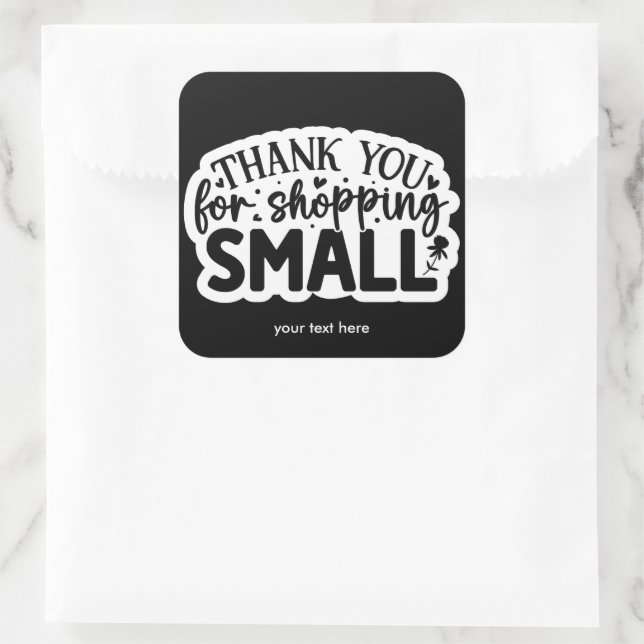 Obrigado por comprar o autocolante (Bolsa)