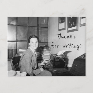 Obrigado por Escrever Cartão Postal