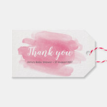 Obrigado por etiquetas | Marcas de favor | Flores 