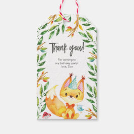 Obrigado por etiquetas | Marcas de favor | Raposa-