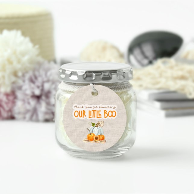 Obrigado por mostrar a etiqueta de favor redonda (Criador carregado)