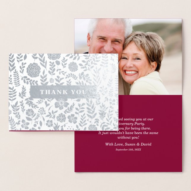 Obrigado por participar de cartões de festas de an (Exibição)