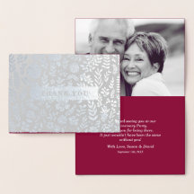 Obrigado por participar de cartões de festas de an