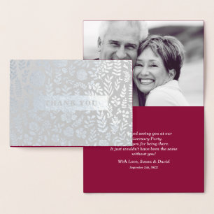 Obrigado por participar de cartões de festas de an