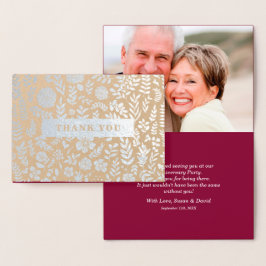 Obrigado por participar de cartões de festas de an