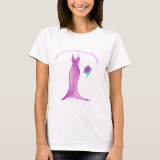 Obrigado por ser minha camisa de água da Bridesmai