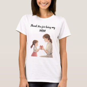 Obrigado por ser minha mãe Studio Ghibli T-Shirt