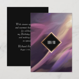 Obrigado por ter vindo aos meus cartões personaliz