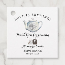 Obrigado por vir as etiquetas de favor do Chá de c