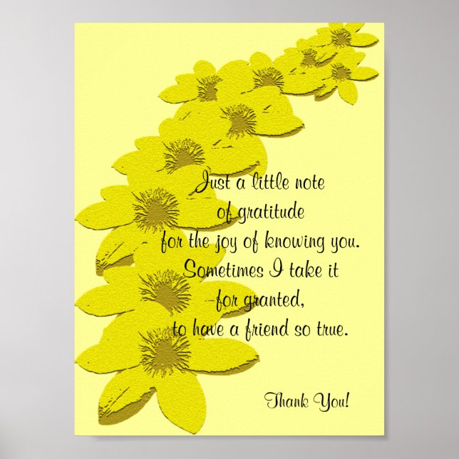 Obrigado Presente - Poster Verse (Frente)