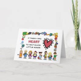 Obrigado, Professor. Cartão de saudação personaliz