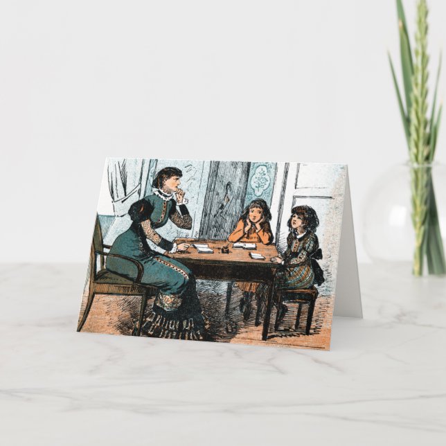 Obrigado, Professor. Cartão Personalizado Vintage  (Frente)