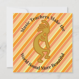 Obrigado Professor De Música Kokopelli Apreciaç