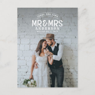 Obrigado Russo de Fotografia do anúncio do casamen