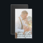 obrigado seu mago de fotos de casamento da caligra<br><div class="desc">obrigado elegante,  seu mago de fotos de casamento da caligrafia moderna</div>