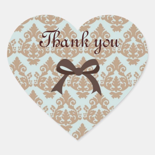 obrigado seu modelo adesivo (Frente)