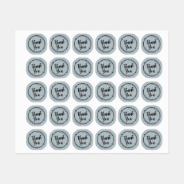 Obrigado, seu negócio é nosso adesivo de felicidad