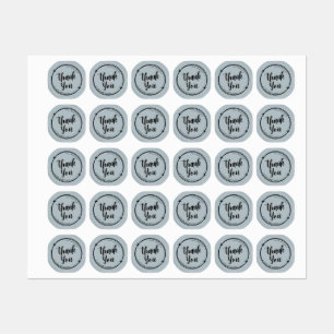 Obrigado, seu negócio é nosso adesivo de felicidad