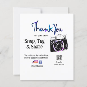 Obrigado snap tag compartilhar câmera de mídia adi
