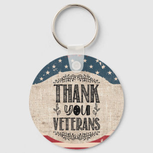 Obrigado Veteranos Chaveiro