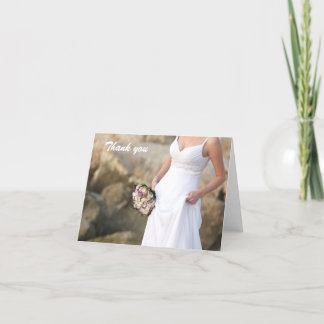 Obrigado Wedding você cartão de nota