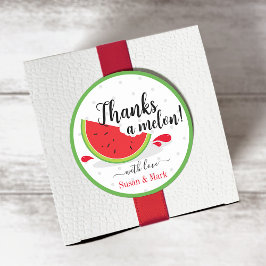 Obrigados a Melon Watermelon Obrigado Etiqueta