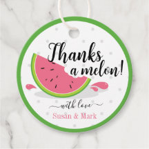 Obrigados a Melon Watermelon Obrigado Etiqueta