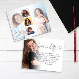 Obrigados de Amor com Graduação de Fotos do Script