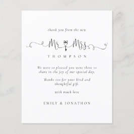 Obrigados de Casamento da Sra. Key Script