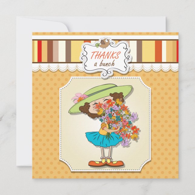 Obrigados de uma placa plana engraçada (Frente)