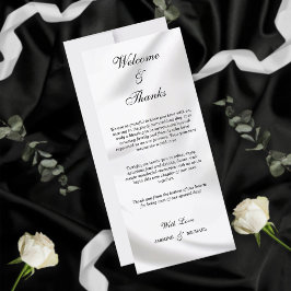 Obrigados e boas-vindas do Elegante moderno preto 