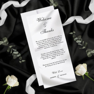 Obrigados e boas-vindas do Elegante moderno preto