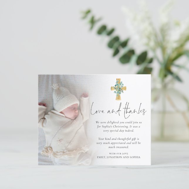 Obrigados Eucalyptus Cross Fotografando (Em pé/Frente)