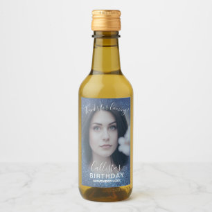 Obrigados Marinho Azul Glitter Foto de Omã Foto A