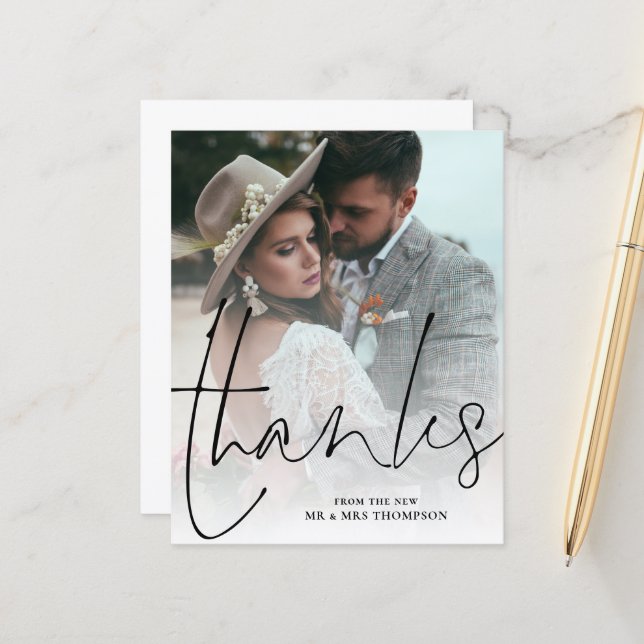 Obrigados Orçamentários Casamentos Fotográficos -  (Frente/Verso In Situ)