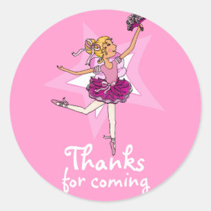 Obrigados para a etiqueta de vinda do aniversário