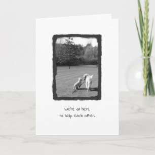 Obrigados para me ajudar! cartões de agradecimento