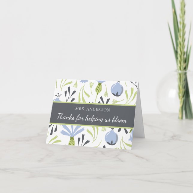 Obrigados Para Nos Ajudar A Fazer Cartões de agrad (Frente)