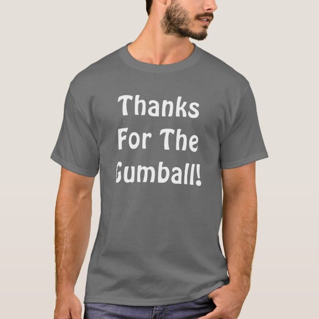 Obrigados para o Gumball - uma camisa (Frente)